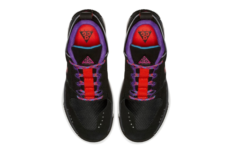 Nike ACG Dog Mountain Black white pink trail runner shoes