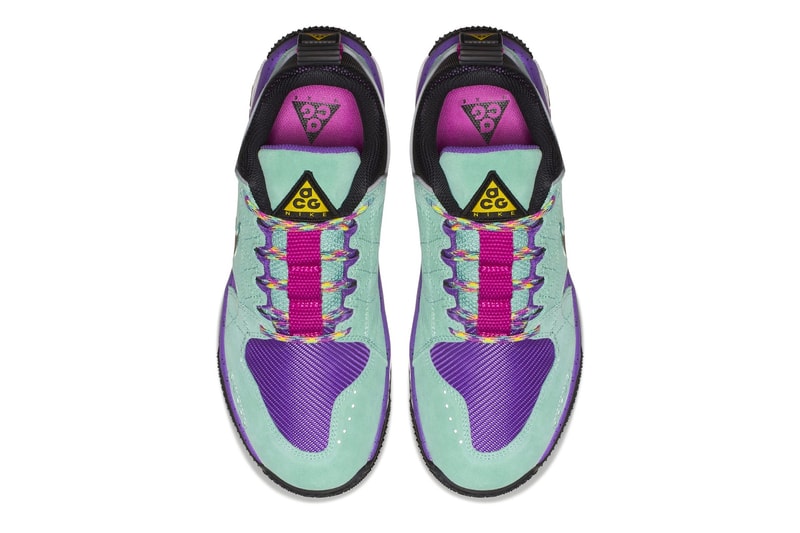 Nike ACG Dog Mountain Black white pink trail runner shoes