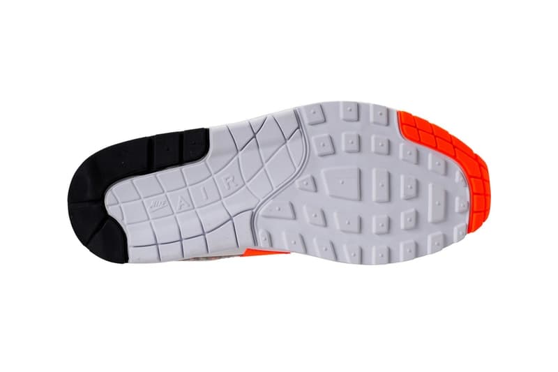 Nike Air Max 1 “Just Do It” の細部を撮影したクリーンなビジュアルを入手 〈Nike〉を象徴する“Just Do It”キャンペーンの30周年記念モデル