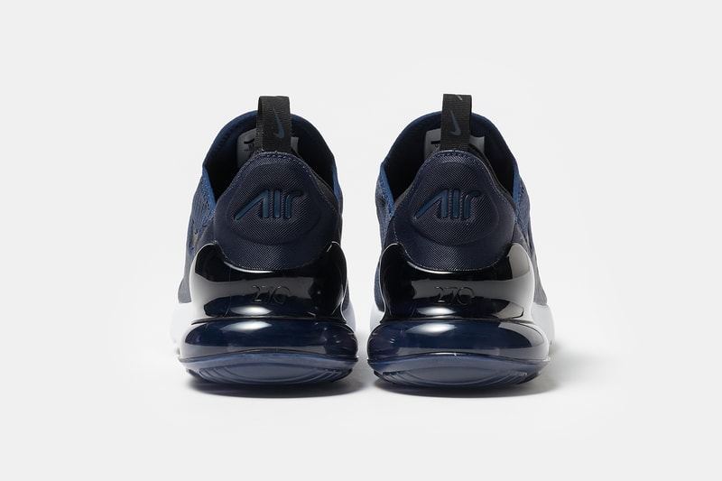 モダンかつクラシックな印象を放つネイビーカラーの Nike Air Max 270 新色モデルが登場 ナイキ エアマックス スニーカー HYPEBEAST ハイプビースト
