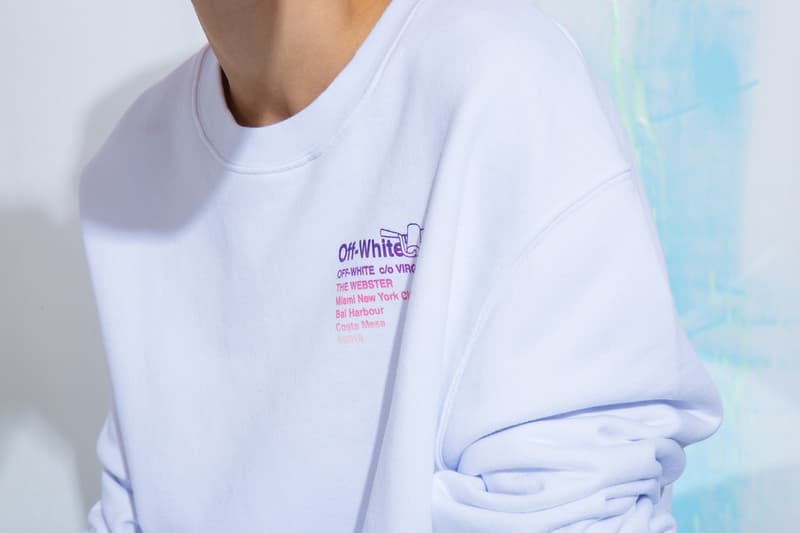 Off-White™ と The Webster が夏の訪れを感じさせる色鮮やかなカプセルコレクションを制作 アンディ・ウォーホルやジャスパー・ジョーンズが活躍した60年代のソーホーが着想源 HYPEBEAST 今年1月に〈Raf Simons（ラフ・シモンズ）〉ともコラボレーションした高感度セレクト『The Webster（ザ・ウェブスター）』がソーホー店オープンを記念して、Virgil Abloh（ヴァージル・アブロー）が主宰する〈Off-White™（オフホワイト）〉を招聘し、カプセルコレクションを制作した。現在は不動産価値が高騰して一等地となってしまったが、Andy Warhol（アンディ・ウォーホル）やJasper Johns（ジャスパー・ジョーンズ）が暮らしていた60年代のソーホーに着想を得た同コレクションでは、今後流行が再燃しそうなタイダイのアイテムやグラデーションロゴを採用したフーディ、Tシャツなどを展開する。〈Off-White™〉x『The Webster』のカプセルは、5月17日（現地時間）より『The Webster』の実店舗ならびにオンラインストアにて発売開始。イメージビジュアルは、上のフォトギャラリーからご確認を。  ちなみに、『HYPEBEAST』が独占密着で撮影したVirgil初のアート展“PAY PER VIEW”のドキュメンタリーはもうチェックした？