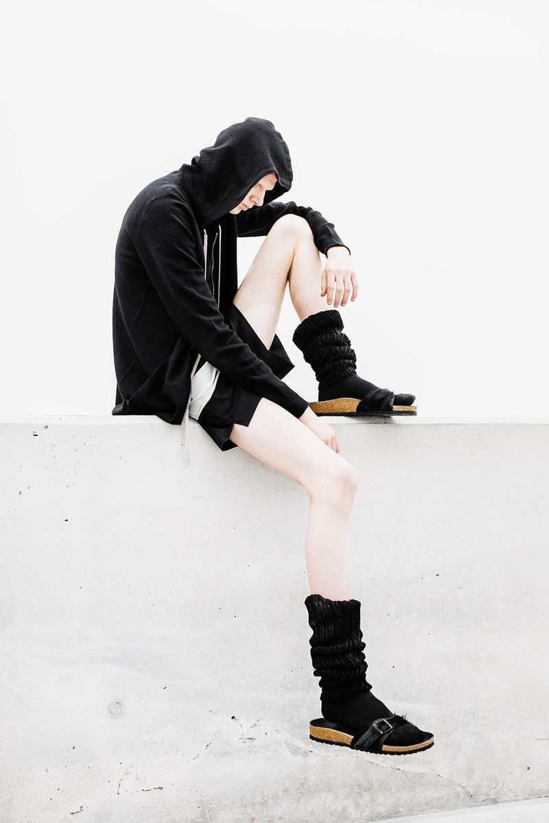 rick owens and birkenstock