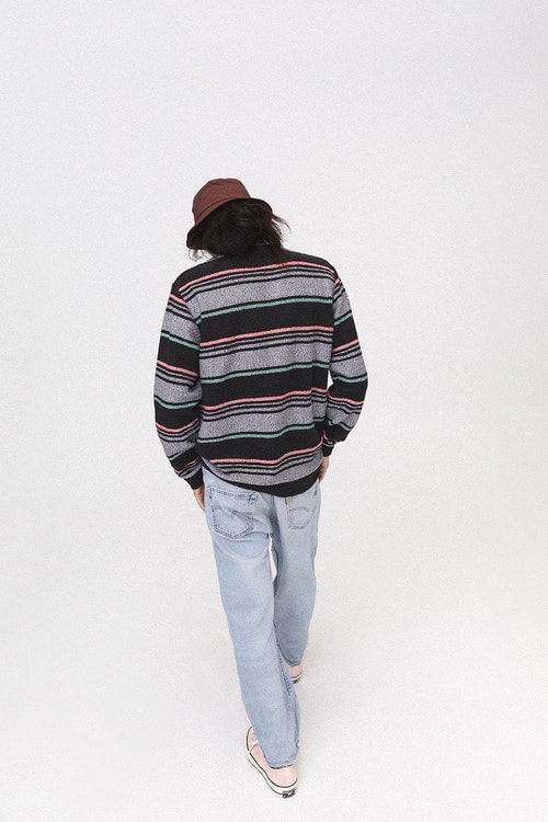 特殊な技法を取り入れ新境地を開拓した STÜSSY 2018年夏コレクション レトロな雰囲気から一転し、サイケデリックな柄やステッチングを採用したミリタリーウェアが多数登場 STÜSSY ステューシー 2018年夏コレクション サイケデリックカルチャー ミリタリーウェア パターン ステッチング プリント技法な タイダイ染 デニムジャケット 開襟シャツ チェッカーボード柄 コーチジャケット チャプター Stüssy.jp HYPEBEAST ハイプビースト