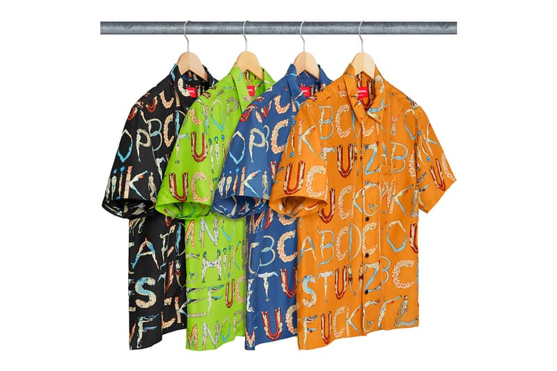 Supreme が2018年春夏コレクション内の“Alphabet”シリーズの販売を取りやめ？ シュプリーム HYPEBEAST ハイプビースト