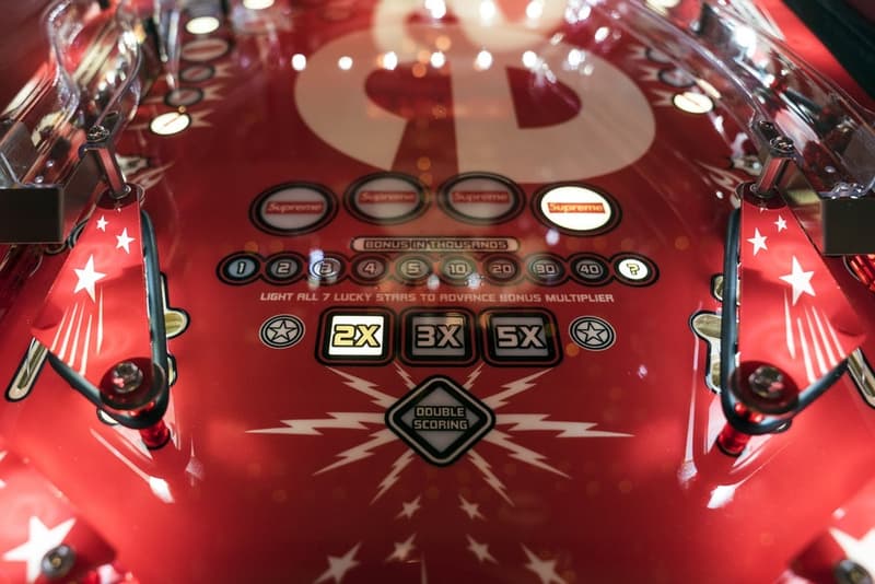 Supreme が遂にリリースした Stern 社とのコラボピンボール台をクローズアップ スターン シュプリーム HYPEBEADT ハイプビースト