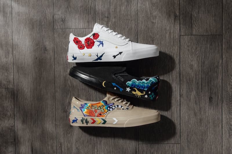 Vans よりカラフルな刺繍やラバープリントが目を引く “Desert Embellish” パックが登場 砂漠のオアシスを想起させるポップなモチーフで定番モデル3型を夏仕様に昇華 Pilgrim Surf + Supply ピルグリム サーフ+サプライ NASA 米航空宇宙局 Vans ヴァンズ Desert Embellish Slip-On Old Skool Era サボテン 蛇 木々 花々 トロピカル アイコニック Feature HYPEBEAST ハイプビースト