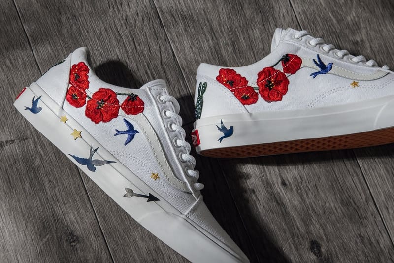 vans slip on desert embellish