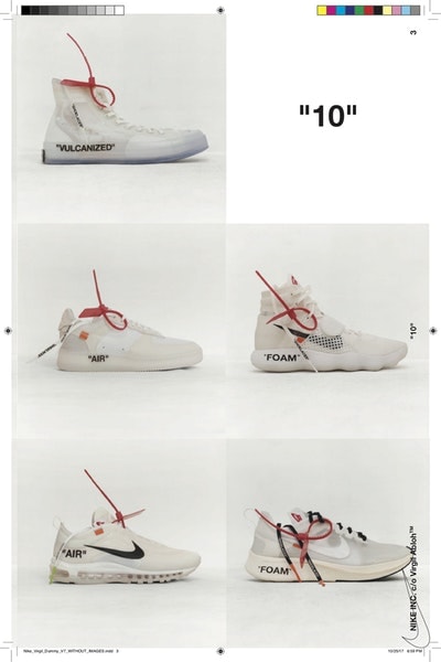 “The Ten”の舞台裏に迫ったメモリアルブック “TEXTBOOK” のオンライン版が登場 一大プロジェクトの製作過程を捉えた全258ページに渡る一冊は現在無料配信中 The Ten Converse コンバース Chuck Taylor All Star ’70 Virgil Abloh ヴァージル・アブロー メモリアルブック オンライン版 TEXTBOOK Nike ナイキ シューズ Gary Warnett ゲイリー・ウォーネット HYPEBEAST ハイプビースト
