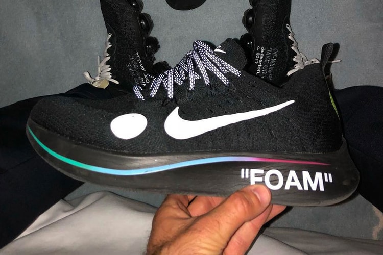 ヴァージル・アブロー x Nike Zoom Fly の未発表モデルを映したビジュアルが浮上