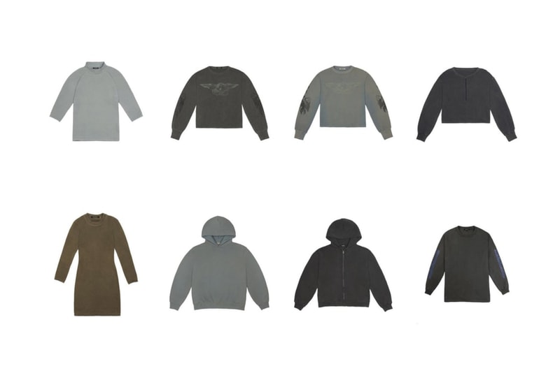 YEEZY SUPPLY が YEEZY Season 6 の新作アイテムをドロップ アーシーな色合いに意味深なグラフィックデザインを踏襲したアパレルが多数登場 デザインスタジオ 大事故 2XU ツー・タイムズ・ユー ポップアップ事件 Kanye West カニエ・ウェスト YEEZY Season 6 バジリスク 鷹 大蛇 サーマル ロングスリーブTシャツ スウェットパーカ トラックパンツ YEEZY SUPPLY リラックスウェア HYPEBEAST ハイプビースト