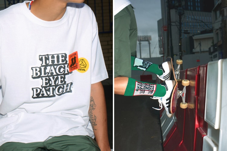 BlackEyePatch x AEVIL LABELS x WHIMSY の3者がスペシャルなトリプルコラボアイテムを製作
