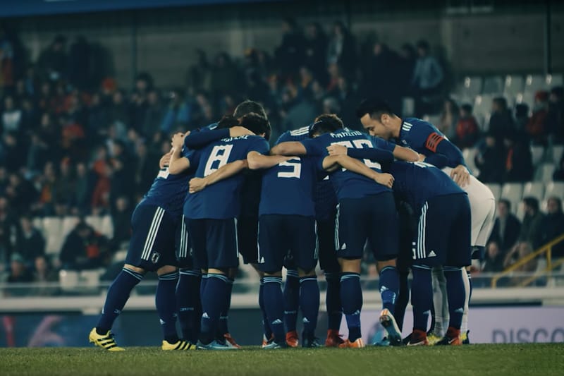 adidas Japan が日本代表のW杯初戦を目前にして “勝色 THE NEW STORY 3” をゲリラ公開