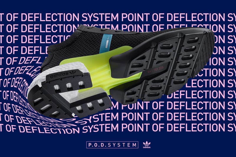 adidas Originals より快適性を追求した特殊構造を用いた新シルエット P.O.D.System が登場