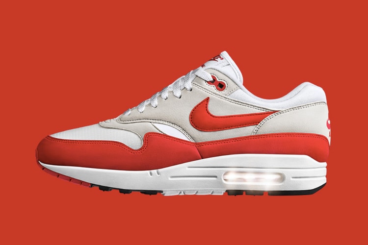 Nike よりオリジナルモデルのカラーリングを再現した Air Max 1 Anniversary “University Red” が再販売