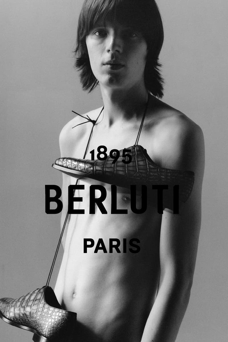 クリス・ヴァン・アッシュ率いる新生 Berluti が最新キャンペーンビジュアルを公開 フランスのデザインユニット「M/M Paris」が設計した新ロゴも発表 M/M Paris 新ロゴ Kim Jones キム・ジョーンズ Virgil Abloh ヴァージル・アブロー Hedi Slimane エディ・スリマン Kris Van Assche クリス・ヴァン・アッシュ Berluti ベルルッティ Jamie Hawkesworth ジェイミー・ホークスワークス HYPEBEAST ハイプビースト
