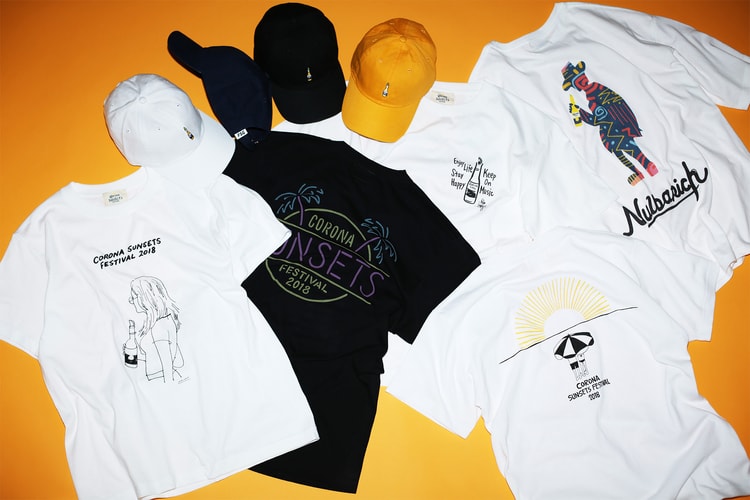 CORONA SUNSETS FESTIVAL 2018 より会場限定販売のアーティストコラボグッズが登場
