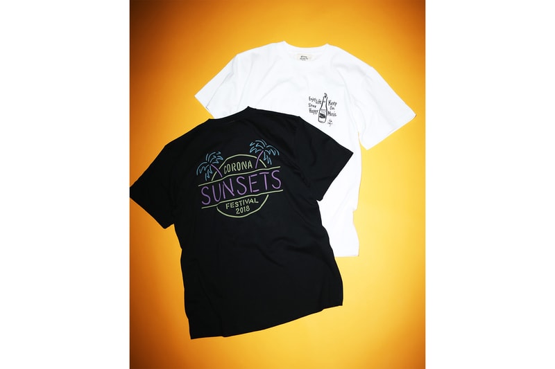 CORONA SUNSETS FESTIVAL 2018 より会場限定販売のアーティストコラボグッズが登場