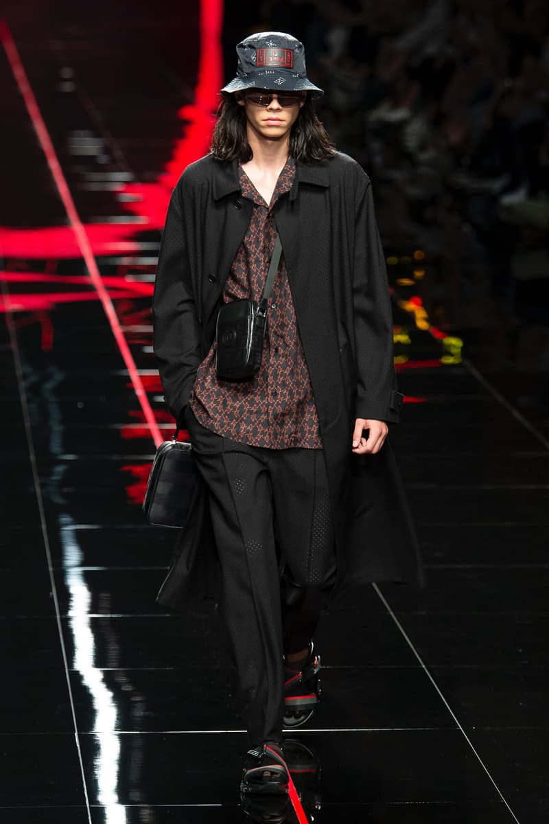 伝統的なアイテムに現代のトレンドを投影させた FENDI 2019年春夏メンズコレクション SF映画バリの攻撃的なカラーサングラスや総柄アイテムが今季の目玉 RIMOWA リモワ FENDI フェンディ イタリア ミラノ 2019年春夏コレクション シンボリック ストリート モード HYPEBEAST ハイプビースト