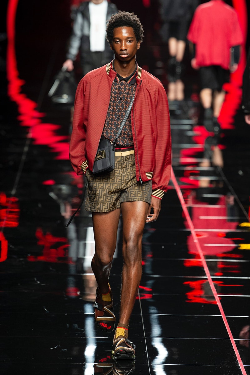 伝統的なアイテムに現代のトレンドを投影させた FENDI 2019年春夏メンズコレクション SF映画バリの攻撃的なカラーサングラスや総柄アイテムが今季の目玉　RIMOWA リモワ FENDI フェンディ イタリア ミラノ 2019年春夏コレクション シンボリック ストリート モード HYPEBEAST ハイプビースト