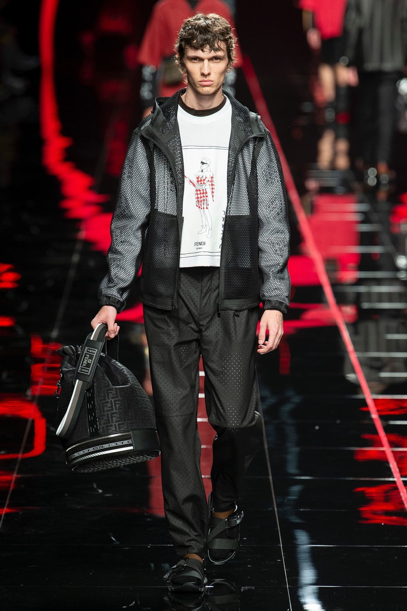 伝統的なアイテムに現代のトレンドを投影させた FENDI 2019年春夏メンズコレクション SF映画バリの攻撃的なカラーサングラスや総柄アイテムが今季の目玉　RIMOWA リモワ FENDI フェンディ イタリア ミラノ 2019年春夏コレクション シンボリック ストリート モード HYPEBEAST ハイプビースト
