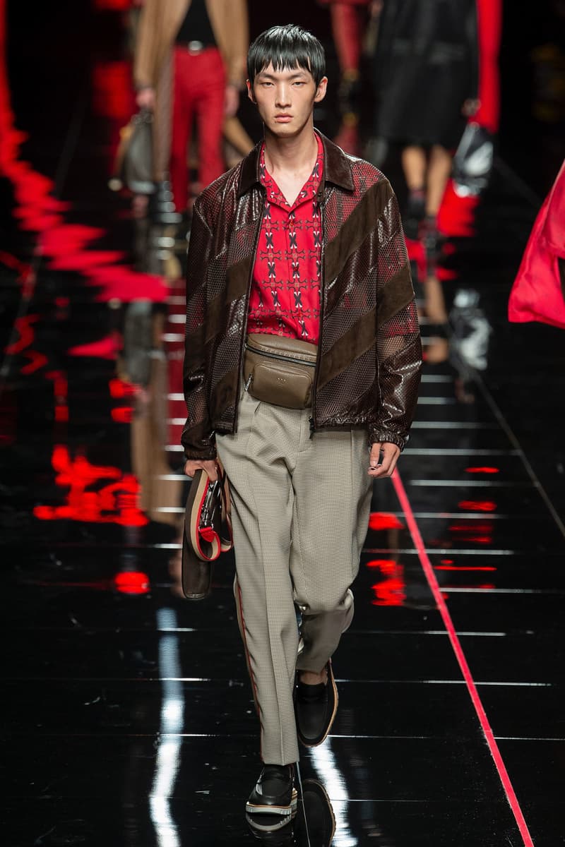 伝統的なアイテムに現代のトレンドを投影させた FENDI 2019年春夏メンズコレクション SF映画バリの攻撃的なカラーサングラスや総柄アイテムが今季の目玉 RIMOWA リモワ FENDI フェンディ イタリア ミラノ 2019年春夏コレクション シンボリック ストリート モード HYPEBEAST ハイプビースト