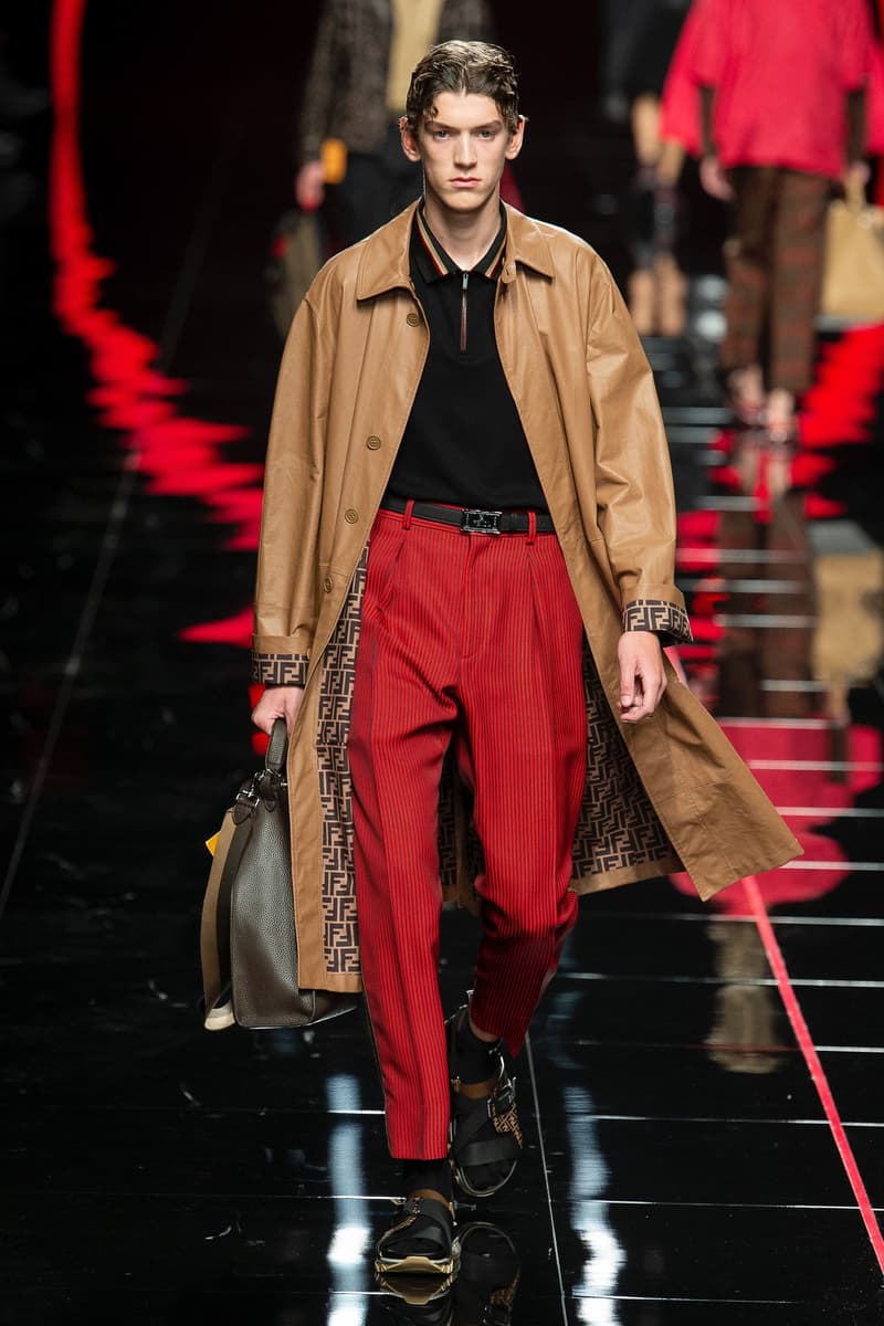 伝統的なアイテムに現代のトレンドを投影させた FENDI 2019年春夏メンズコレクション SF映画バリの攻撃的なカラーサングラスや総柄アイテムが今季の目玉 RIMOWA リモワ FENDI フェンディ イタリア ミラノ 2019年春夏コレクション シンボリック ストリート モード HYPEBEAST ハイプビースト