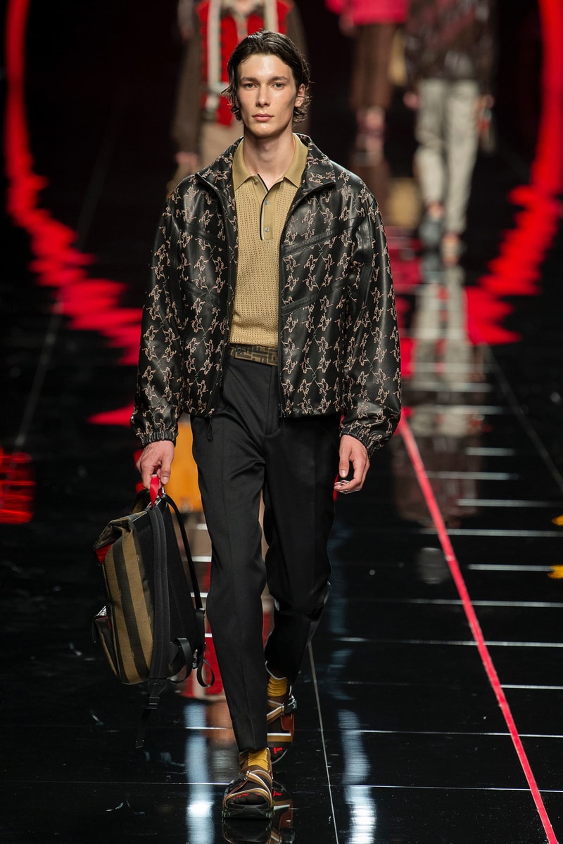 伝統的なアイテムに現代のトレンドを投影させた FENDI 2019年春夏メンズコレクション SF映画バリの攻撃的なカラーサングラスや総柄アイテムが今季の目玉　RIMOWA リモワ FENDI フェンディ イタリア ミラノ 2019年春夏コレクション シンボリック ストリート モード HYPEBEAST ハイプビースト