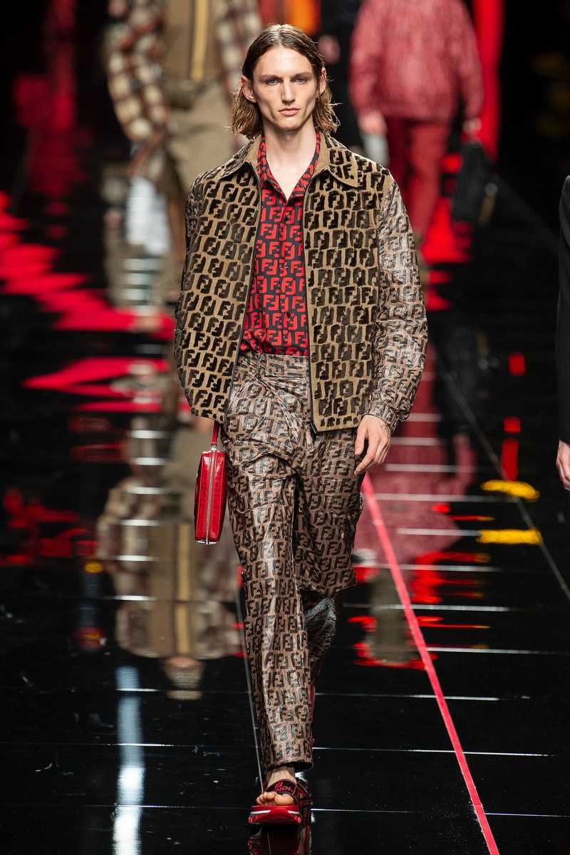 伝統的なアイテムに現代のトレンドを投影させた FENDI 2019年春夏メンズコレクション SF映画バリの攻撃的なカラーサングラスや総柄アイテムが今季の目玉　RIMOWA リモワ FENDI フェンディ イタリア ミラノ 2019年春夏コレクション シンボリック ストリート モード HYPEBEAST ハイプビースト