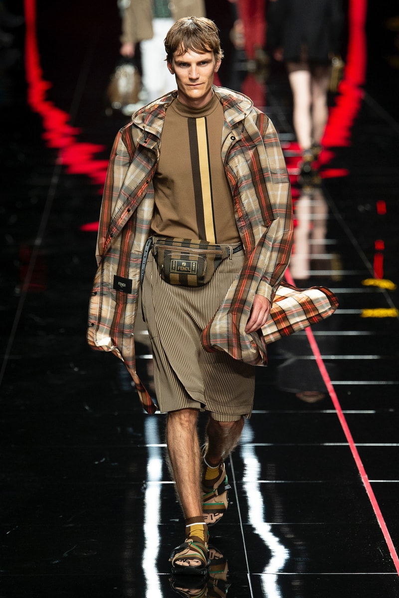 伝統的なアイテムに現代のトレンドを投影させた FENDI 2019年春夏メンズコレクション SF映画バリの攻撃的なカラーサングラスや総柄アイテムが今季の目玉　RIMOWA リモワ FENDI フェンディ イタリア ミラノ 2019年春夏コレクション シンボリック ストリート モード HYPEBEAST ハイプビースト