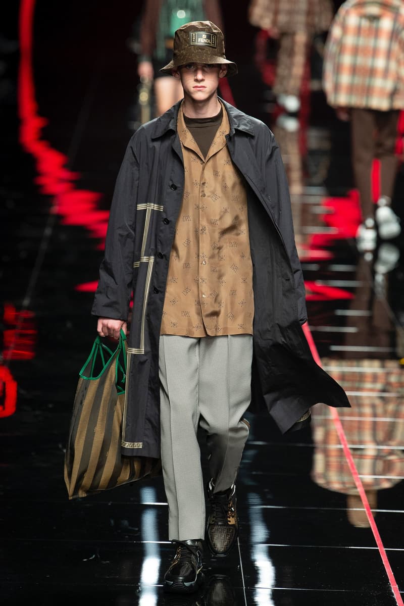 伝統的なアイテムに現代のトレンドを投影させた FENDI 2019年春夏メンズコレクション SF映画バリの攻撃的なカラーサングラスや総柄アイテムが今季の目玉 RIMOWA リモワ FENDI フェンディ イタリア ミラノ 2019年春夏コレクション シンボリック ストリート モード HYPEBEAST ハイプビースト