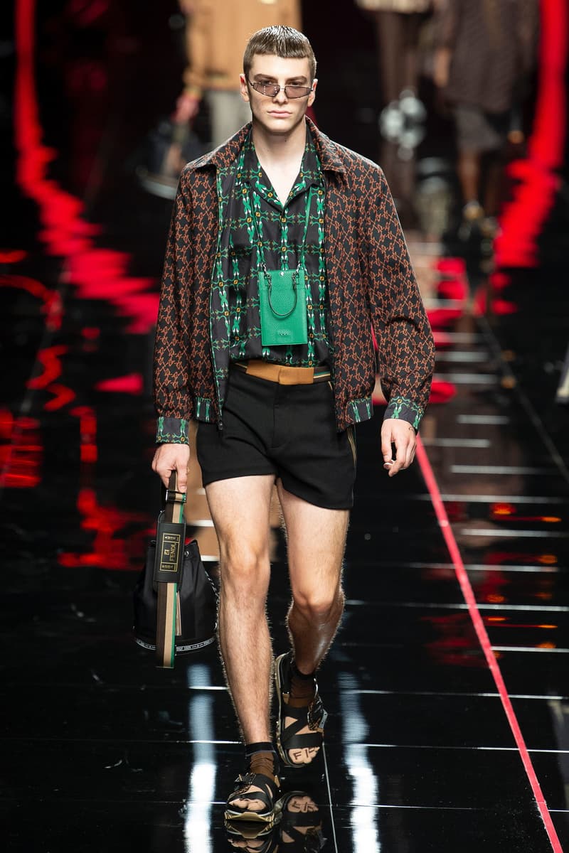 伝統的なアイテムに現代のトレンドを投影させた FENDI 2019年春夏メンズコレクション SF映画バリの攻撃的なカラーサングラスや総柄アイテムが今季の目玉 RIMOWA リモワ FENDI フェンディ イタリア ミラノ 2019年春夏コレクション シンボリック ストリート モード HYPEBEAST ハイプビースト