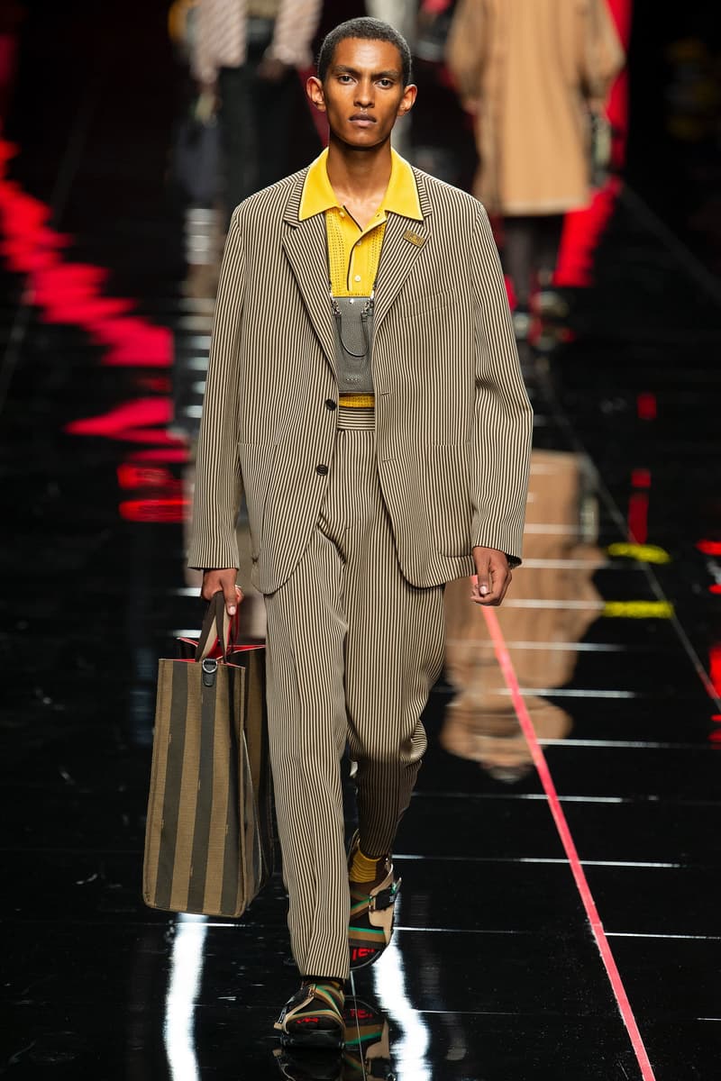 伝統的なアイテムに現代のトレンドを投影させた FENDI 2019年春夏メンズコレクション SF映画バリの攻撃的なカラーサングラスや総柄アイテムが今季の目玉 RIMOWA リモワ FENDI フェンディ イタリア ミラノ 2019年春夏コレクション シンボリック ストリート モード HYPEBEAST ハイプビースト