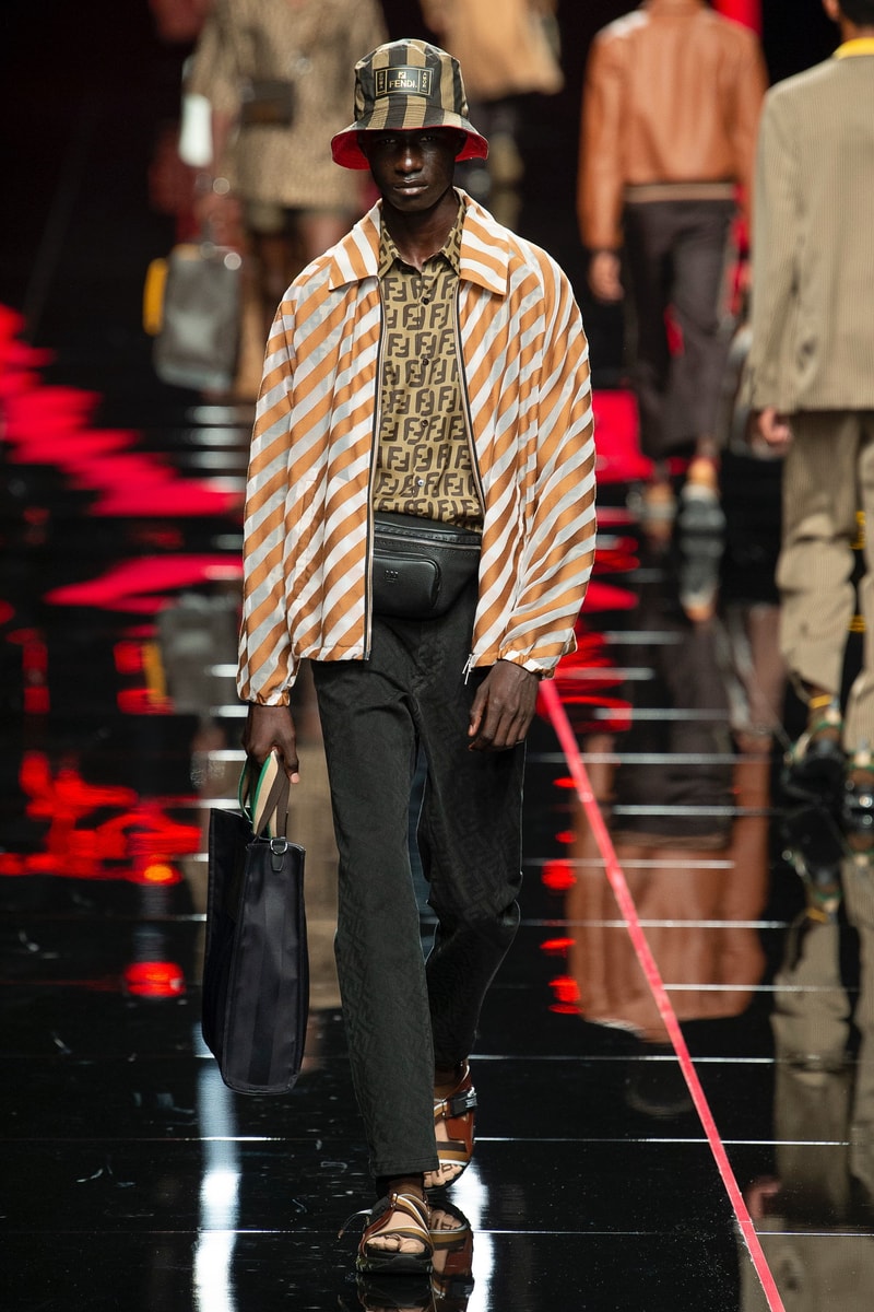 伝統的なアイテムに現代のトレンドを投影させた FENDI 2019年春夏メンズコレクション SF映画バリの攻撃的なカラーサングラスや総柄アイテムが今季の目玉　RIMOWA リモワ FENDI フェンディ イタリア ミラノ 2019年春夏コレクション シンボリック ストリート モード HYPEBEAST ハイプビースト