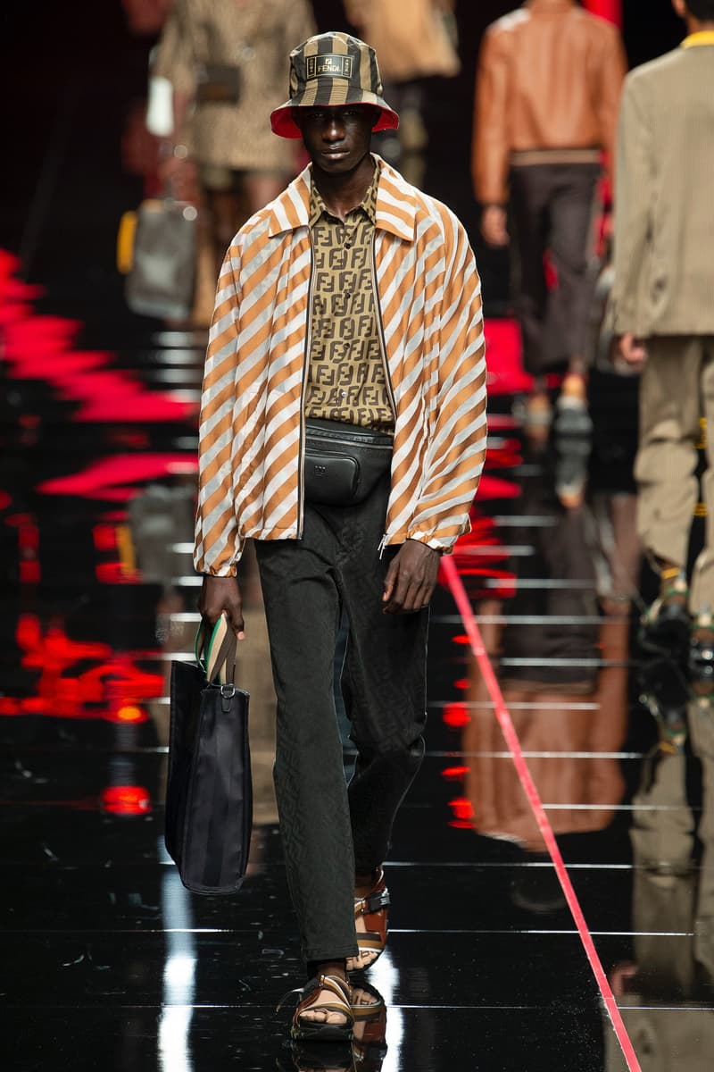 伝統的なアイテムに現代のトレンドを投影させた FENDI 2019年春夏メンズコレクション SF映画バリの攻撃的なカラーサングラスや総柄アイテムが今季の目玉 RIMOWA リモワ FENDI フェンディ イタリア ミラノ 2019年春夏コレクション シンボリック ストリート モード HYPEBEAST ハイプビースト