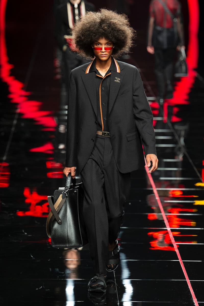 伝統的なアイテムに現代のトレンドを投影させた FENDI 2019年春夏メンズコレクション SF映画バリの攻撃的なカラーサングラスや総柄アイテムが今季の目玉 RIMOWA リモワ FENDI フェンディ イタリア ミラノ 2019年春夏コレクション シンボリック ストリート モード HYPEBEAST ハイプビースト