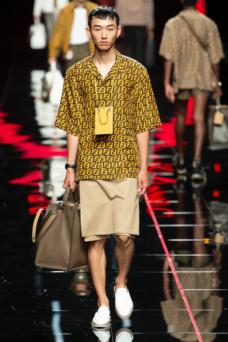 伝統的なアイテムに現代のトレンドを投影させた FENDI 2019年春夏メンズコレクション SF映画バリの攻撃的なカラーサングラスや総柄アイテムが今季の目玉 RIMOWA リモワ FENDI フェンディ イタリア ミラノ 2019年春夏コレクション シンボリック ストリート モード HYPEBEAST ハイプビースト