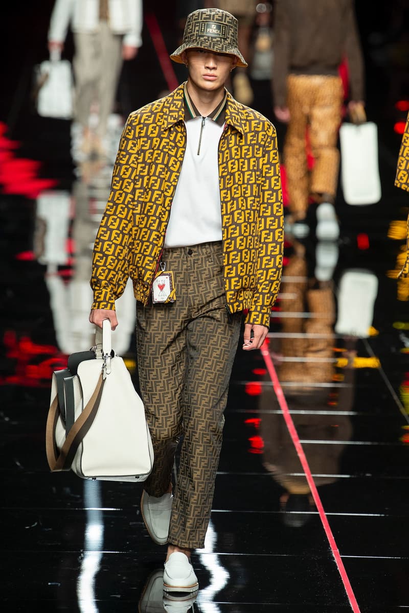 伝統的なアイテムに現代のトレンドを投影させた FENDI 2019年春夏メンズコレクション SF映画バリの攻撃的なカラーサングラスや総柄アイテムが今季の目玉 RIMOWA リモワ FENDI フェンディ イタリア ミラノ 2019年春夏コレクション シンボリック ストリート モード HYPEBEAST ハイプビースト