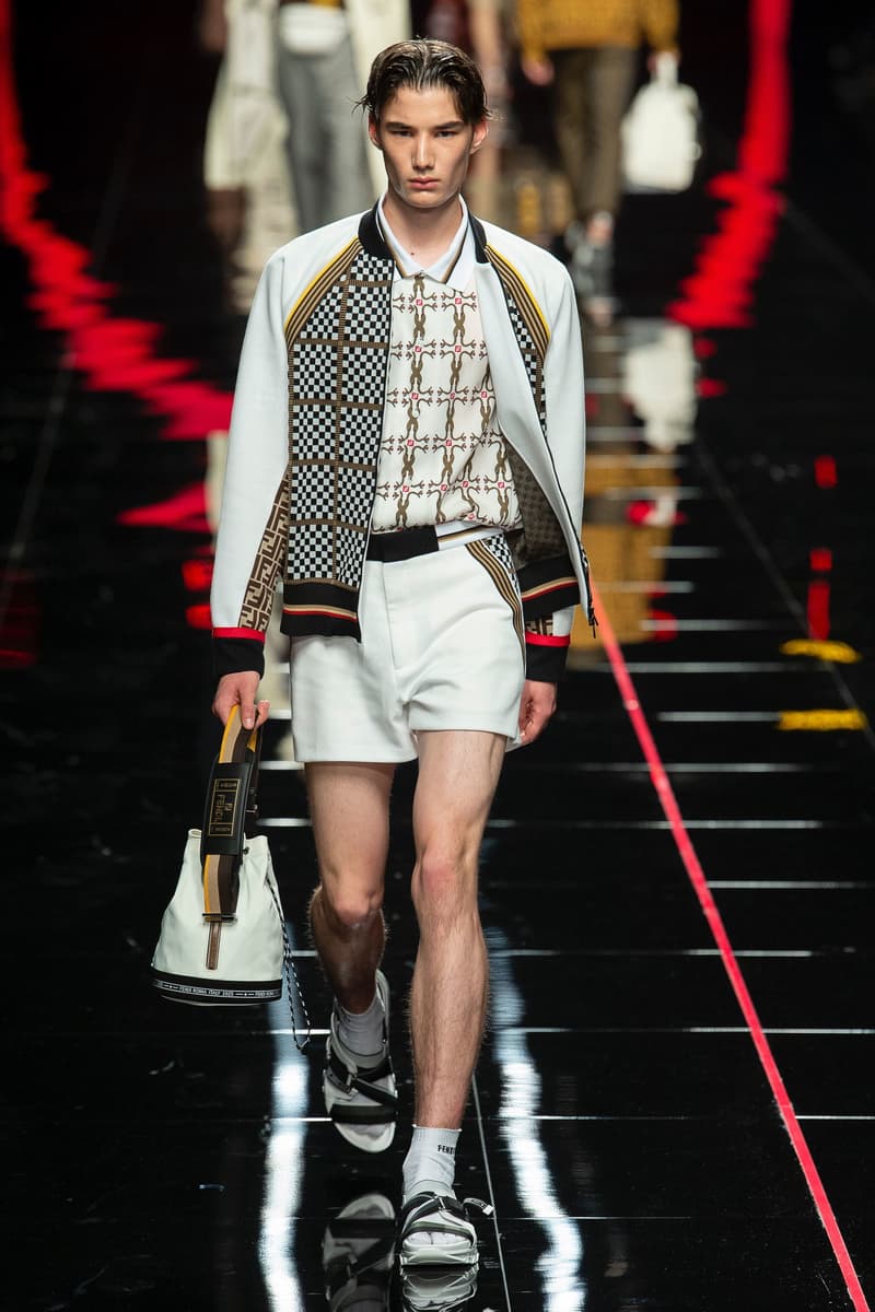 伝統的なアイテムに現代のトレンドを投影させた FENDI 2019年春夏メンズコレクション SF映画バリの攻撃的なカラーサングラスや総柄アイテムが今季の目玉 RIMOWA リモワ FENDI フェンディ イタリア ミラノ 2019年春夏コレクション シンボリック ストリート モード HYPEBEAST ハイプビースト