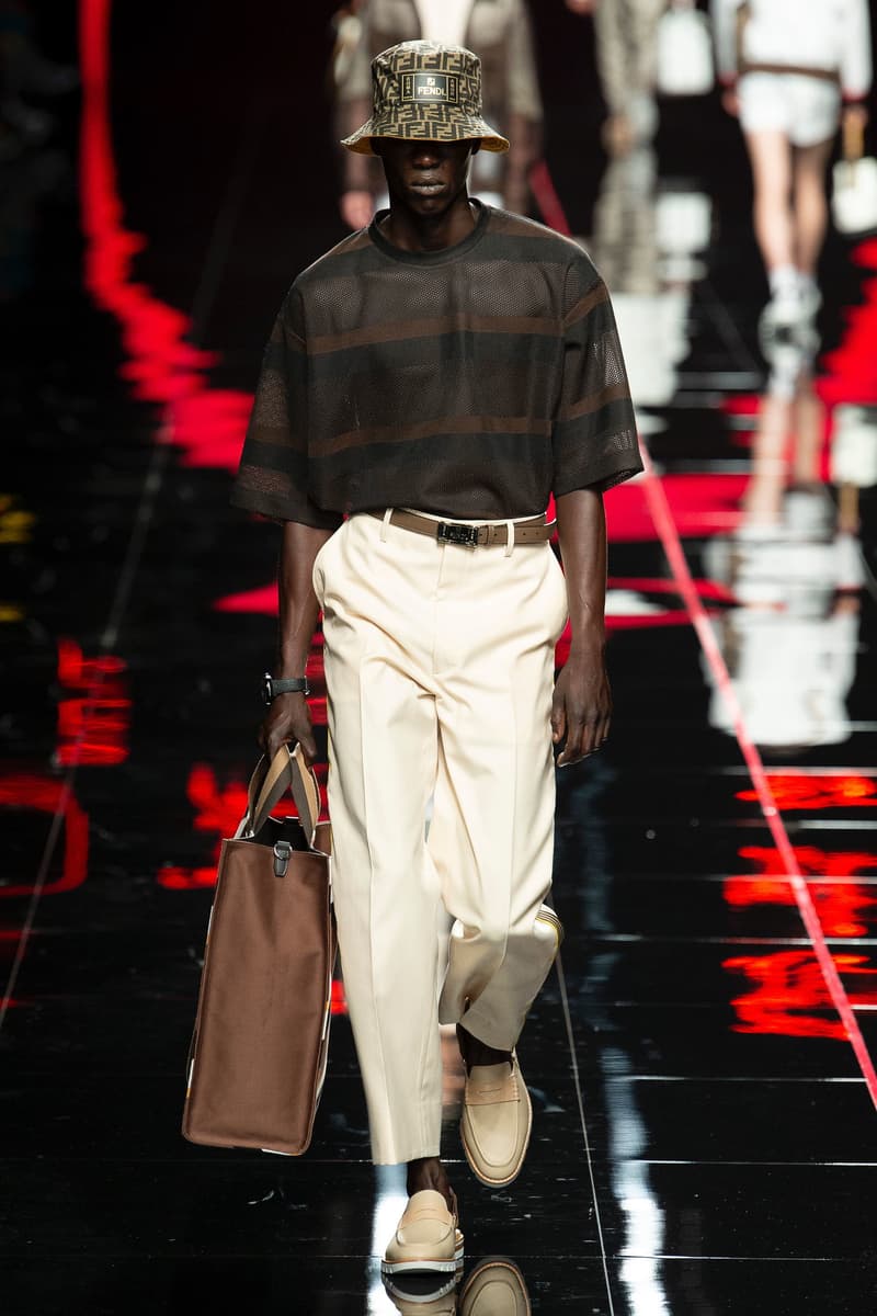 伝統的なアイテムに現代のトレンドを投影させた FENDI 2019年春夏メンズコレクション SF映画バリの攻撃的なカラーサングラスや総柄アイテムが今季の目玉 RIMOWA リモワ FENDI フェンディ イタリア ミラノ 2019年春夏コレクション シンボリック ストリート モード HYPEBEAST ハイプビースト