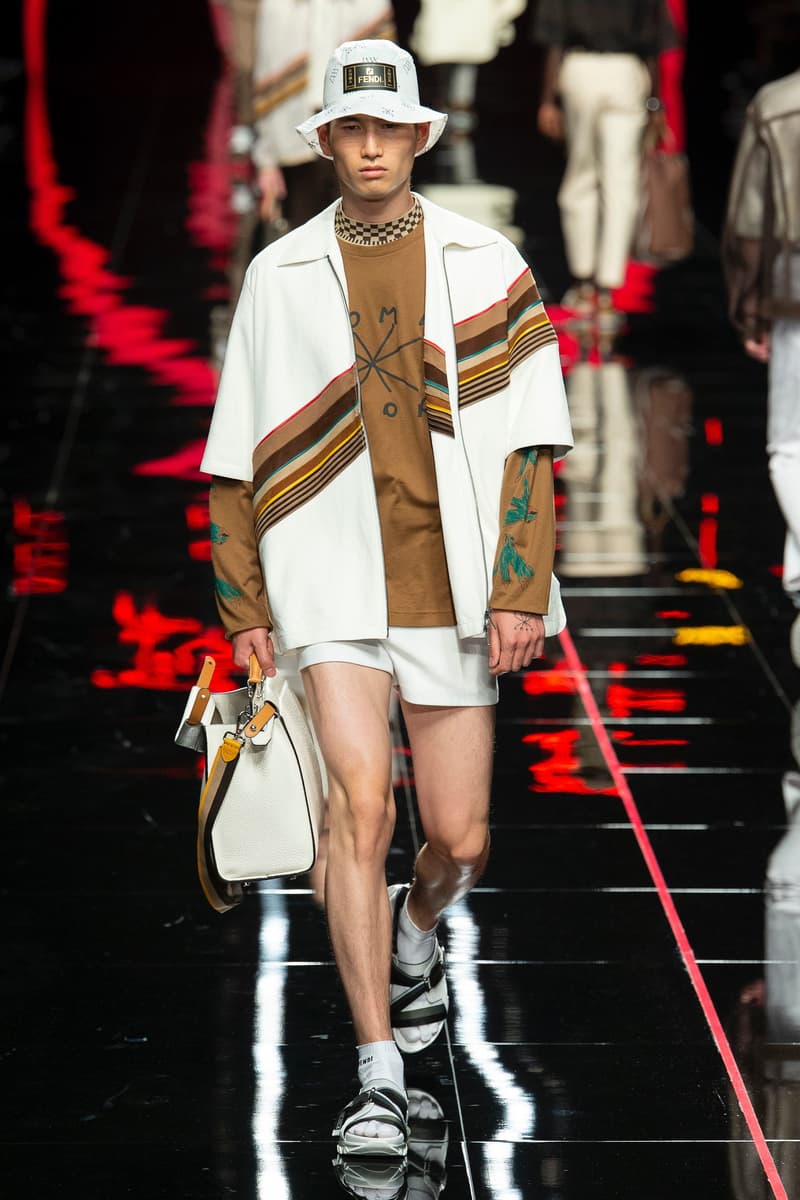 伝統的なアイテムに現代のトレンドを投影させた FENDI 2019年春夏メンズコレクション SF映画バリの攻撃的なカラーサングラスや総柄アイテムが今季の目玉 RIMOWA リモワ FENDI フェンディ イタリア ミラノ 2019年春夏コレクション シンボリック ストリート モード HYPEBEAST ハイプビースト