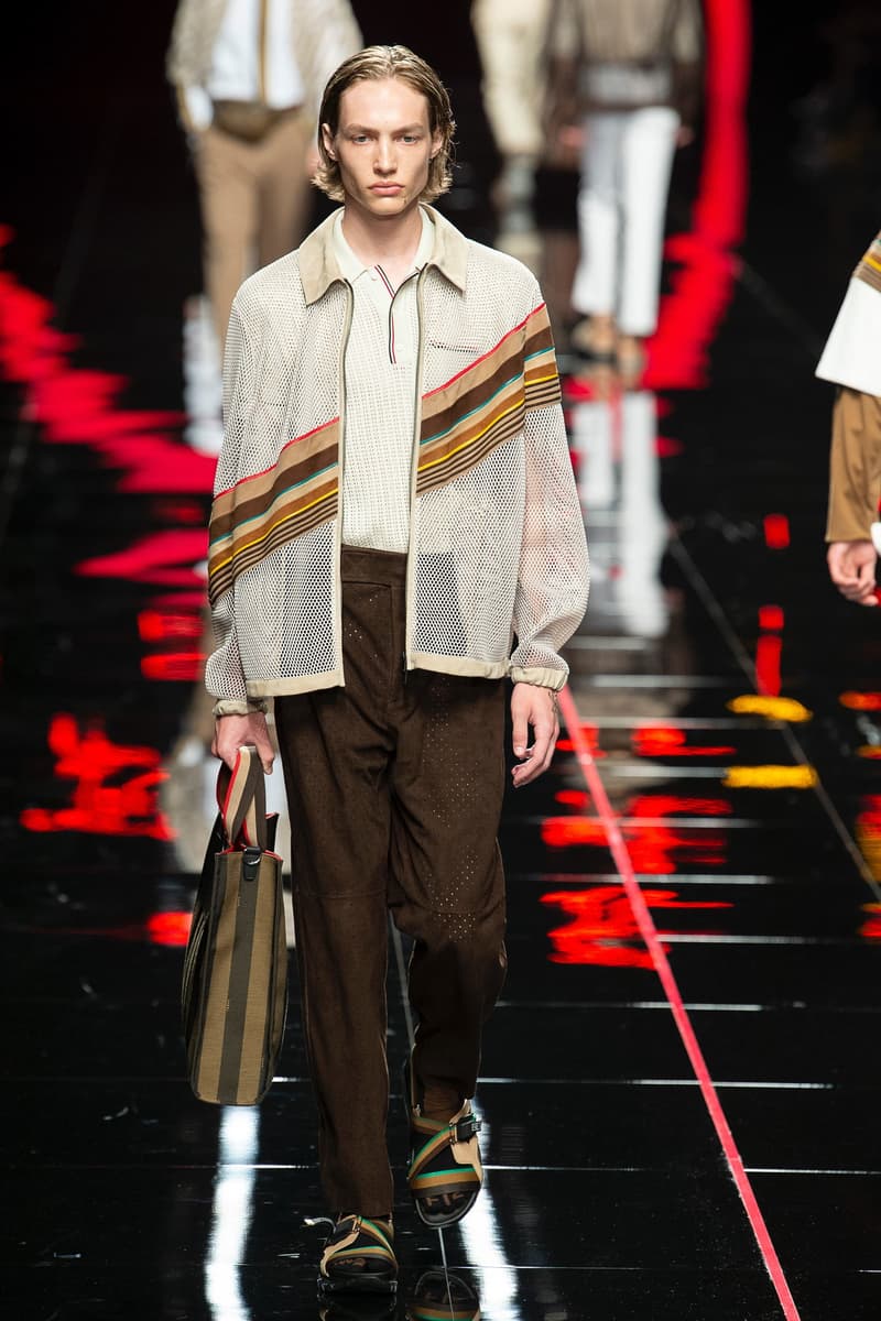 伝統的なアイテムに現代のトレンドを投影させた FENDI 2019年春夏メンズコレクション SF映画バリの攻撃的なカラーサングラスや総柄アイテムが今季の目玉 RIMOWA リモワ FENDI フェンディ イタリア ミラノ 2019年春夏コレクション シンボリック ストリート モード HYPEBEAST ハイプビースト