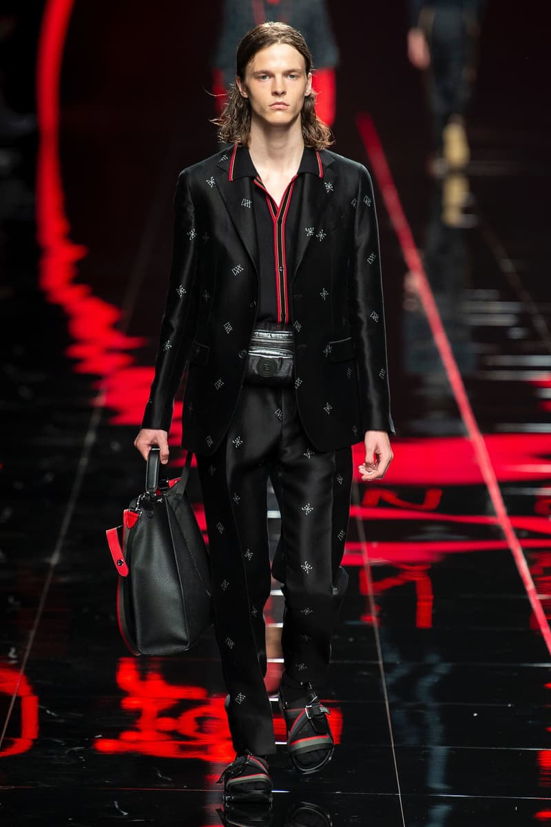 伝統的なアイテムに現代のトレンドを投影させた FENDI 2019年春夏メンズコレクション SF映画バリの攻撃的なカラーサングラスや総柄アイテムが今季の目玉 RIMOWA リモワ FENDI フェンディ イタリア ミラノ 2019年春夏コレクション シンボリック ストリート モード HYPEBEAST ハイプビースト