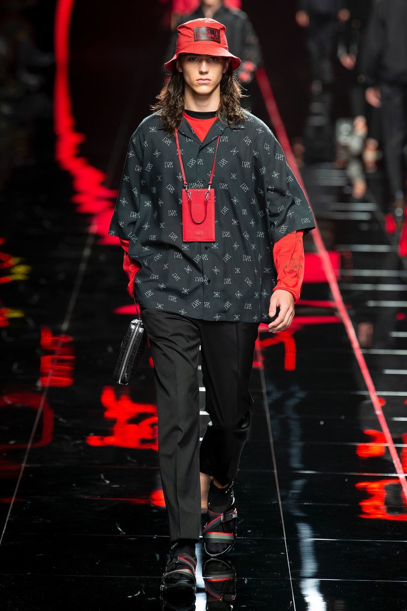 伝統的なアイテムに現代のトレンドを投影させた FENDI 2019年春夏メンズコレクション SF映画バリの攻撃的なカラーサングラスや総柄アイテムが今季の目玉　RIMOWA リモワ FENDI フェンディ イタリア ミラノ 2019年春夏コレクション シンボリック ストリート モード HYPEBEAST ハイプビースト