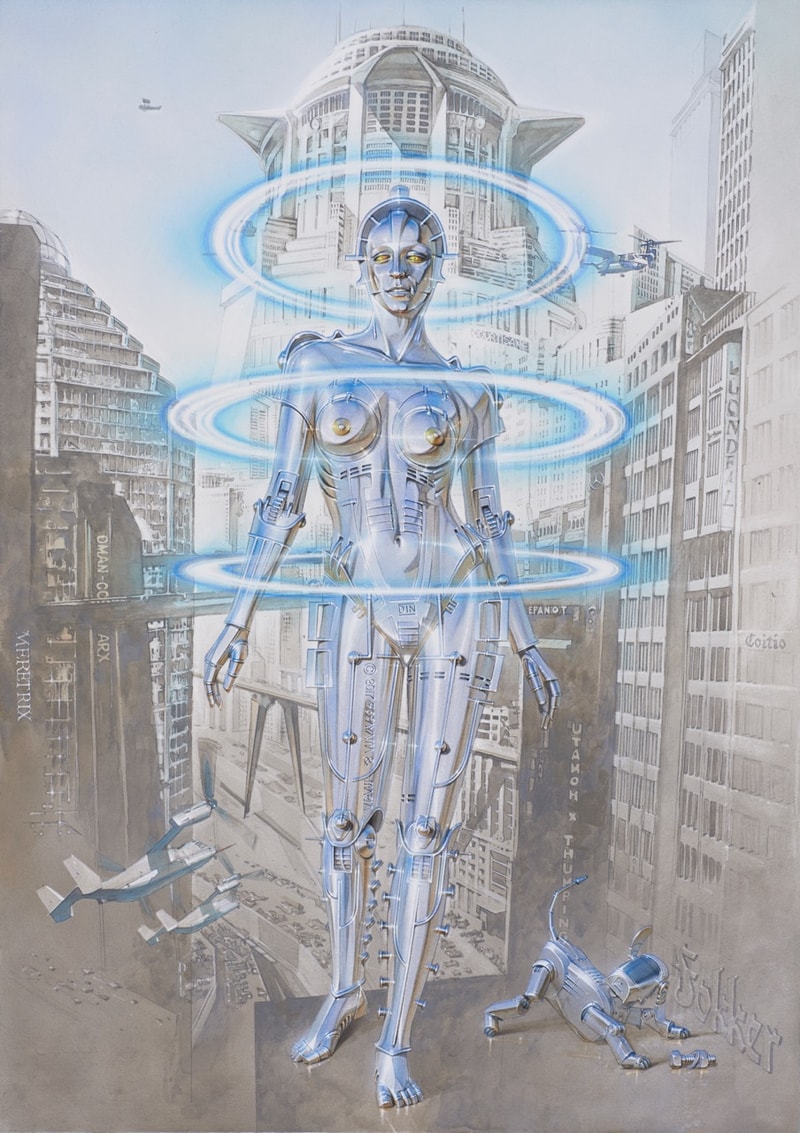 空山基による最新個展 “Sorayama Explosion” が渋谷の NANZUKA  にて開催決定