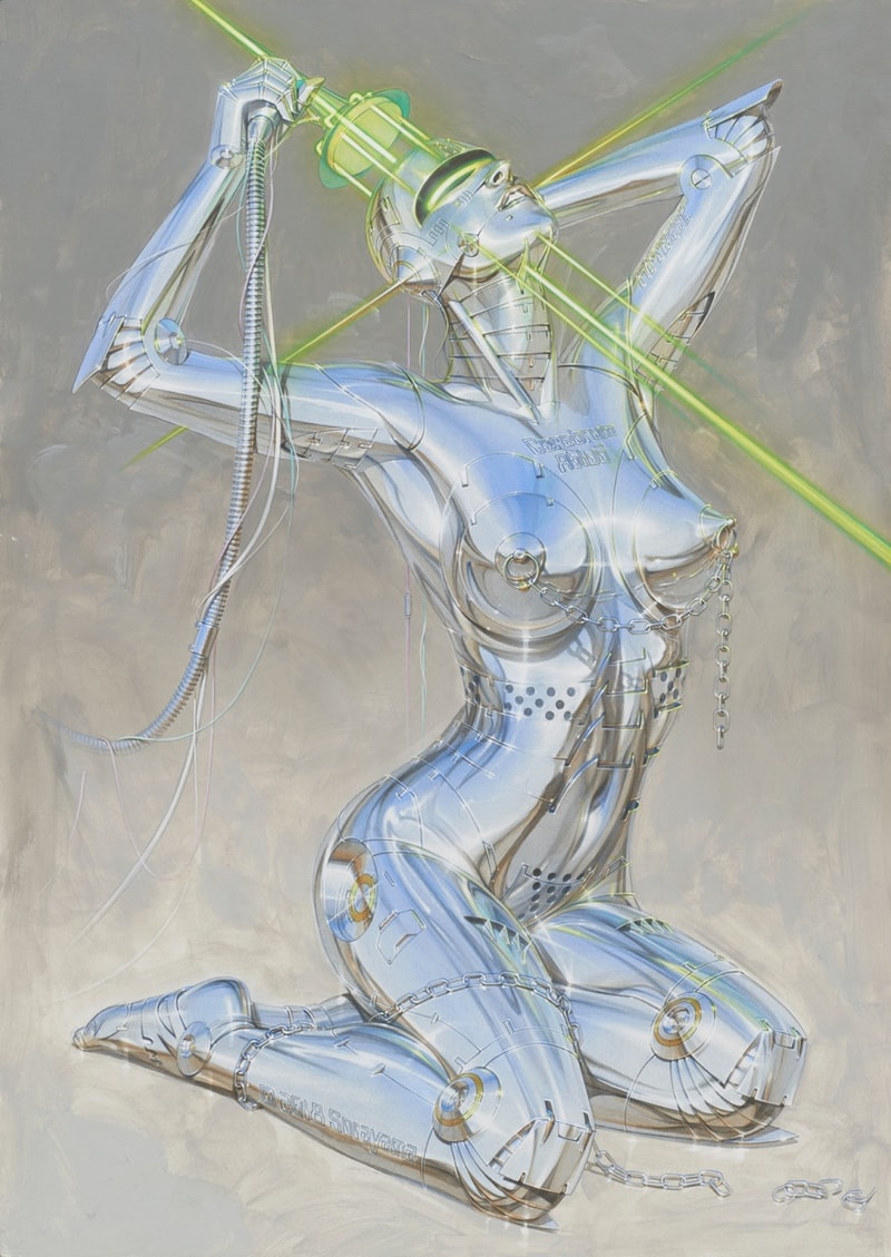 空山基による最新個展 “Sorayama Explosion” が渋谷の NANZUKA  にて開催決定