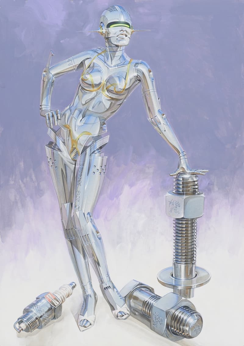 空山基による最新個展 “Sorayama Explosion” が渋谷の NANZUKA  にて開催決定