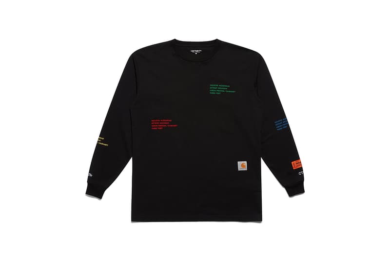 NASA と Carhartt WIP をパートナーに迎えた Heron Preston “PUBLIC FIGURE” コレクション アイテム一覧 2010年代の名作ストリートウェアになる可能性を秘めた〈Heron Preston〉の意欲作を一挙ご紹介 〈Heron Preston(ヘロン プレストン)〉の2018年秋冬コレクション“PUBLIC FIGURE”が遂に解禁の時を迎えた。今回は宇宙開発において多大なる功績を残し続ける「NASA(アメリカ航空宇宙局)」、そしてワークウェアの雄〈Carhartt WIP(カーハート ワークインプログレス)〉をパートナーに招聘し、主役級のアパレル&アクセサリーを豊富なラインアップでお届けする。 「NASA」とのコラボレーションでは、同連邦機関を象徴するホワイト、レッド、ブルーの3色を用いて、1975年当時のロゴと星条旗のパッチを随所に配置。また、フーディ、セーター、スウェットパンツ、Tシャツなどには“BASE LAYER”や“FALL/WINTER 1990”というテキストとともに、「NASA」の組織概要がプリントされている。その中でも宇宙服を彷彿されるアウターやシルバーコーティングを施したデニムジャケットは、2010年代の名作ストリートウェアとして後世に語り継がれるポテンシャルを秘めている人気の筆頭候補だろう。 その一方で、〈Carhartt WIP〉と共同製作した各種アパレルは、老舗ワークウェアレーベルが誇る頑丈なダッックキャンバスをベースに、ダブルニーのワークパンツや、オレンジのッジッパーテープが小粋なアクセントを加えるジャケットとベストなどを用意。また、〈Carhartt〉と〈Heron Preston〉両方のパッチを配したTシャツやツリーカモのポーチバッグ、“СТИЛЬ(ロシア語でスタイルの意)”のスパンコール入りビーニーなど、比較的低プライスで展開されるであろうアイテムも頭を悩ませるものばかりだ。 〈Heron Preston〉x「NASA」は7月27日(金)から、〈Heron Preston〉x〈Carhartt WIP〉は今年12月から一部取扱店舗にて発売開始。 ちなみに、今年10月に「NASA」と〈Vans(ヴァンズ)〉のコラボスニーカーがリリースされるかもという噂はご存知?
