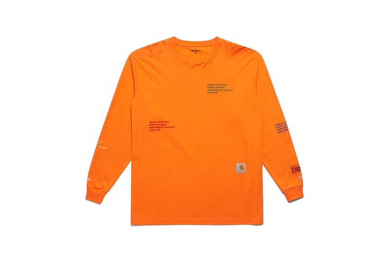 NASA と Carhartt WIP をパートナーに迎えた Heron Preston “PUBLIC FIGURE” コレクション アイテム一覧 2010年代の名作ストリートウェアになる可能性を秘めた〈Heron Preston〉の意欲作を一挙ご紹介 〈Heron Preston(ヘロン プレストン)〉の2018年秋冬コレクション“PUBLIC FIGURE”が遂に解禁の時を迎えた。今回は宇宙開発において多大なる功績を残し続ける「NASA(アメリカ航空宇宙局)」、そしてワークウェアの雄〈Carhartt WIP(カーハート ワークインプログレス)〉をパートナーに招聘し、主役級のアパレル&アクセサリーを豊富なラインアップでお届けする。 「NASA」とのコラボレーションでは、同連邦機関を象徴するホワイト、レッド、ブルーの3色を用いて、1975年当時のロゴと星条旗のパッチを随所に配置。また、フーディ、セーター、スウェットパンツ、Tシャツなどには“BASE LAYER”や“FALL/WINTER 1990”というテキストとともに、「NASA」の組織概要がプリントされている。その中でも宇宙服を彷彿されるアウターやシルバーコーティングを施したデニムジャケットは、2010年代の名作ストリートウェアとして後世に語り継がれるポテンシャルを秘めている人気の筆頭候補だろう。 その一方で、〈Carhartt WIP〉と共同製作した各種アパレルは、老舗ワークウェアレーベルが誇る頑丈なダッックキャンバスをベースに、ダブルニーのワークパンツや、オレンジのッジッパーテープが小粋なアクセントを加えるジャケットとベストなどを用意。また、〈Carhartt〉と〈Heron Preston〉両方のパッチを配したTシャツやツリーカモのポーチバッグ、“СТИЛЬ(ロシア語でスタイルの意)”のスパンコール入りビーニーなど、比較的低プライスで展開されるであろうアイテムも頭を悩ませるものばかりだ。 〈Heron Preston〉x「NASA」は7月27日(金)から、〈Heron Preston〉x〈Carhartt WIP〉は今年12月から一部取扱店舗にて発売開始。 ちなみに、今年10月に「NASA」と〈Vans(ヴァンズ)〉のコラボスニーカーがリリースされるかもという噂はご存知?