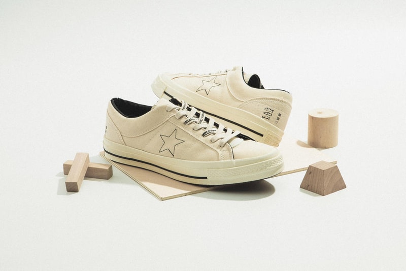 Midnight Studios x Converse のコラボレーションモデルにクローズアップ 裏表を反転させたChuck Taylor ’70とOne Starが登場 Shane Gonzalez（シェーン・ゴンザレス）のティーザー公開によりその存在が気になっていた人も多いであろう、〈Midnight Studios（ミッドナイト スタジオ）〉と〈Converse（コンバース）〉のコラボレーションシューズにクローズアップ。本コレクションでは、Chuck Taylor All Star ’70とOne Starの2型の裏表を反転させることで、斬新ながらも大きな違和感を感じることのない生成りのキャンバススニーカーを展開する。  Chuck Taylorはシグネチャーであるアンクルパッチまで内側へ隠れてしまっているものの、通常は見えることのないシュータン裏のディテールが顔を覗かせ、一方のOne Starはサイドの星がステッチで表現されているため、どことなくオリジナルに近い外観となっている。また、どちらのモデルにも〈Midnight Studios〉と〈Converse〉のブランディングを配したシューレースをループ。若きShaneのクリエイティブマインドを落とし込んだChuck Taylor All Star ’70とOne Starは現在、厳選された一部リテーラーにて販売中だ。  あわせて、〈Converse〉が日本で立ち上げた国内初のスケートボーディングライン〈CONVERSE SKATEBOARDING〉の情報もチェックしておこう。