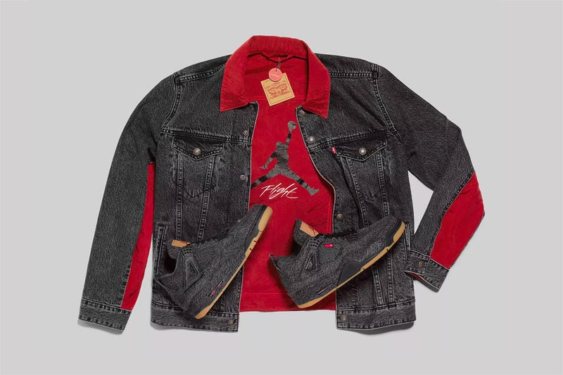 Levi's® x Air Jordan 4 のコラボ第2弾でもデニムジャケットの発売が判明  初回リリースのデザインを踏襲したリバーシブルのデニムジャケットをブラックとホワイトの2色で展開